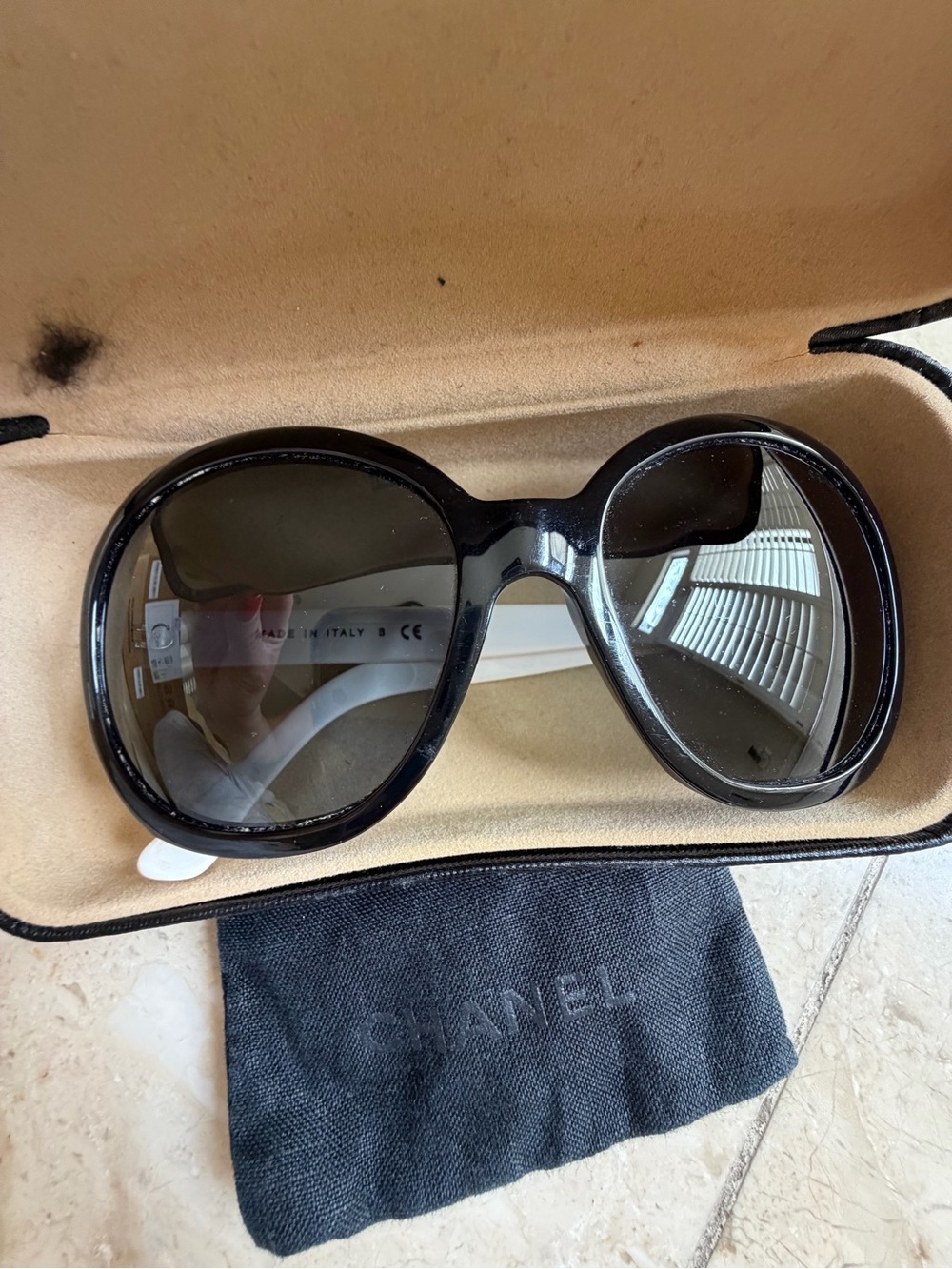 CHANEL 5138 Black lenses Oversized Sunglasses - Picture 5 of 13